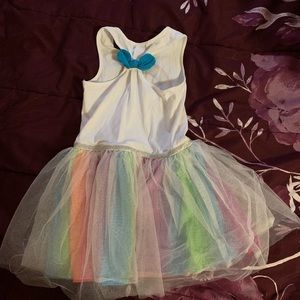 5t rainbow dress